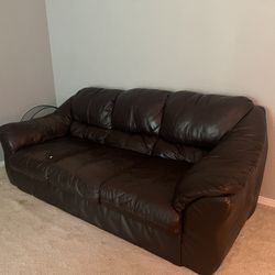 Leather Sofa FREE