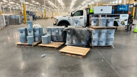 Dry fall paint white