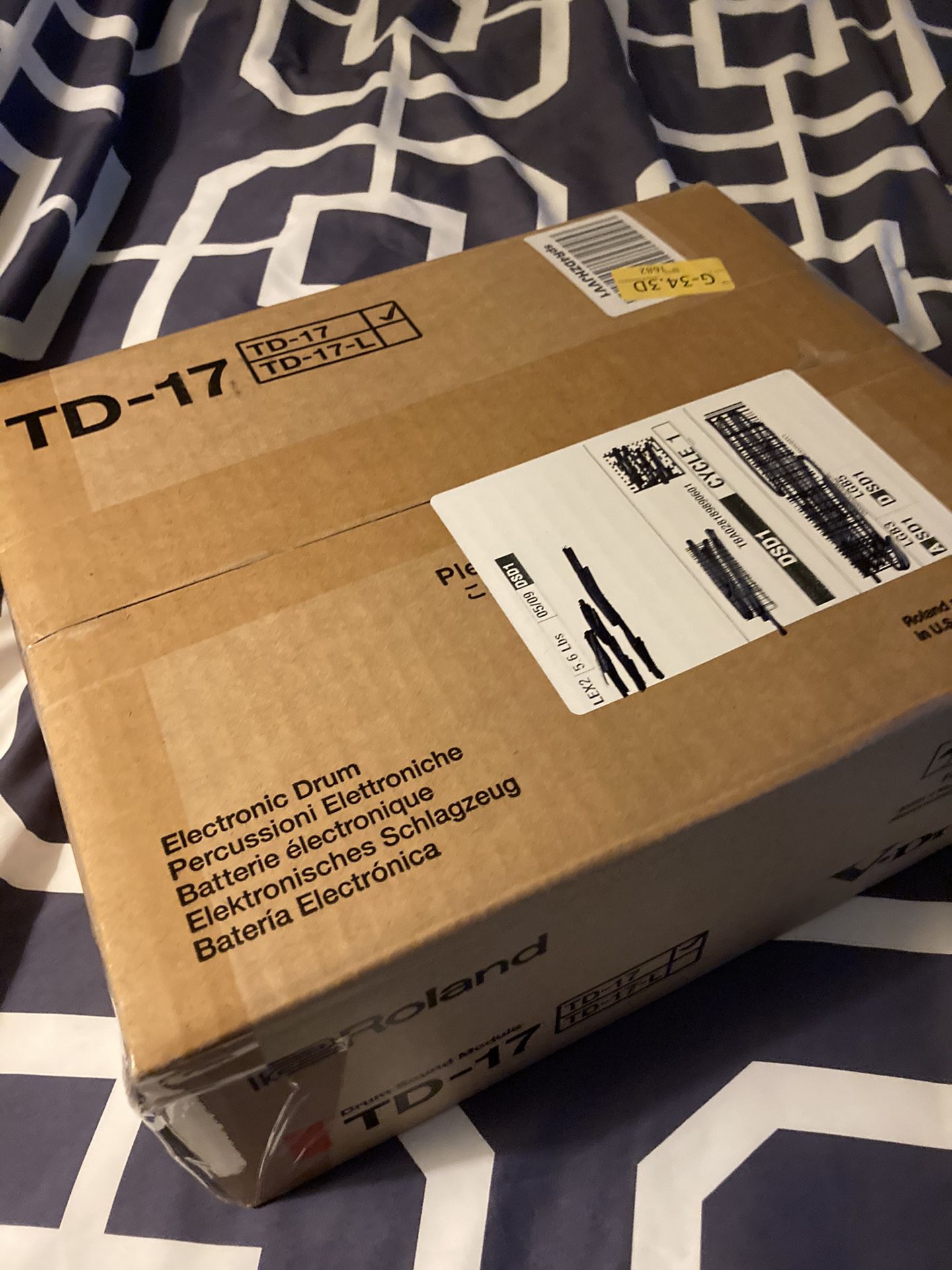 Brand New In Box TD-17 Roland Drum Module
