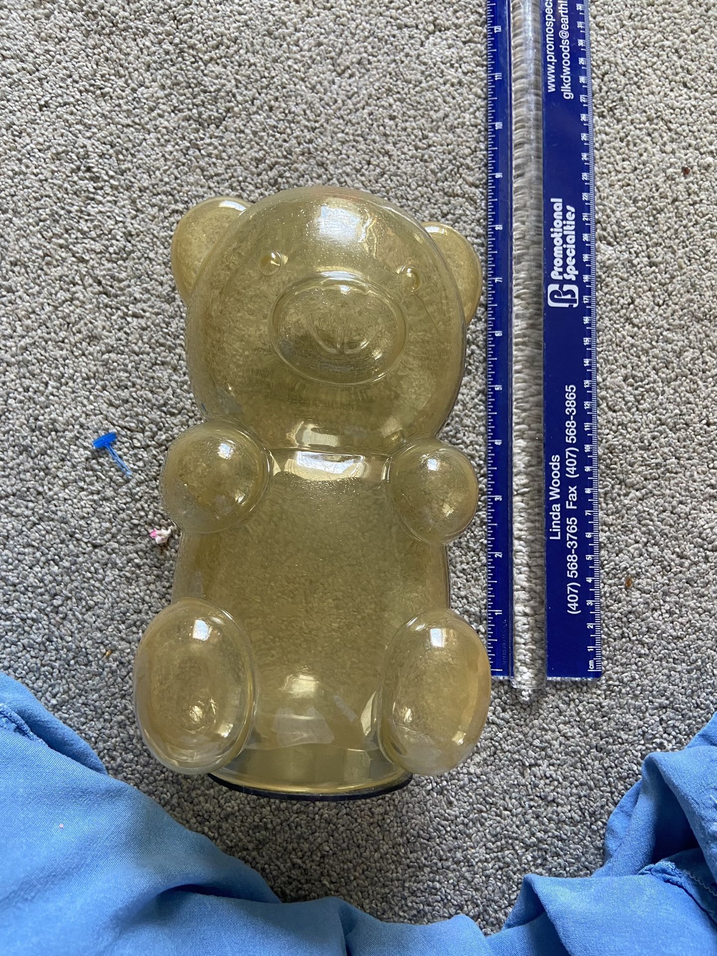 Glass Bear Decor