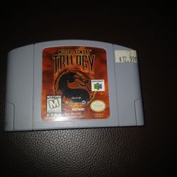 Mortalkombat Nintendo 64 Original$20firm