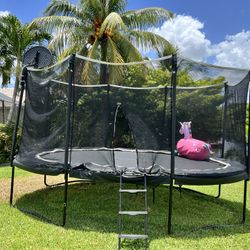 Oval Extra Large Trampoline 