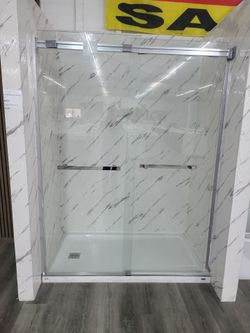 Shower base & Glass Doors