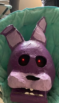 FNAF Bonnie mask Hand Made “One Of A Kind”