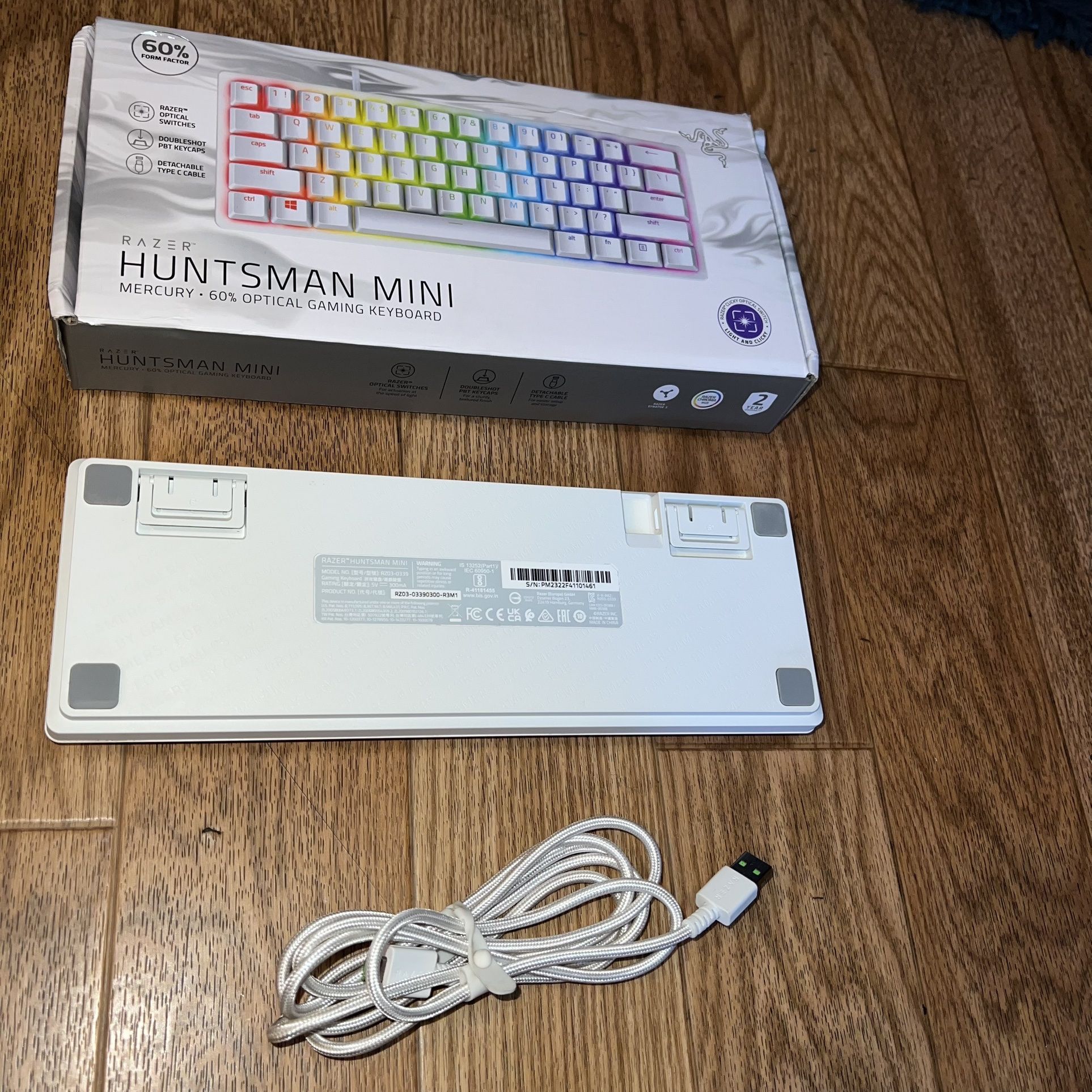 Razer Huntsman Mini Keyboard complete with box for Sale in West Covina ...