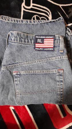 Polo Jean shorts vintage baggy