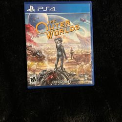 PS4 The Outer Worlds Game