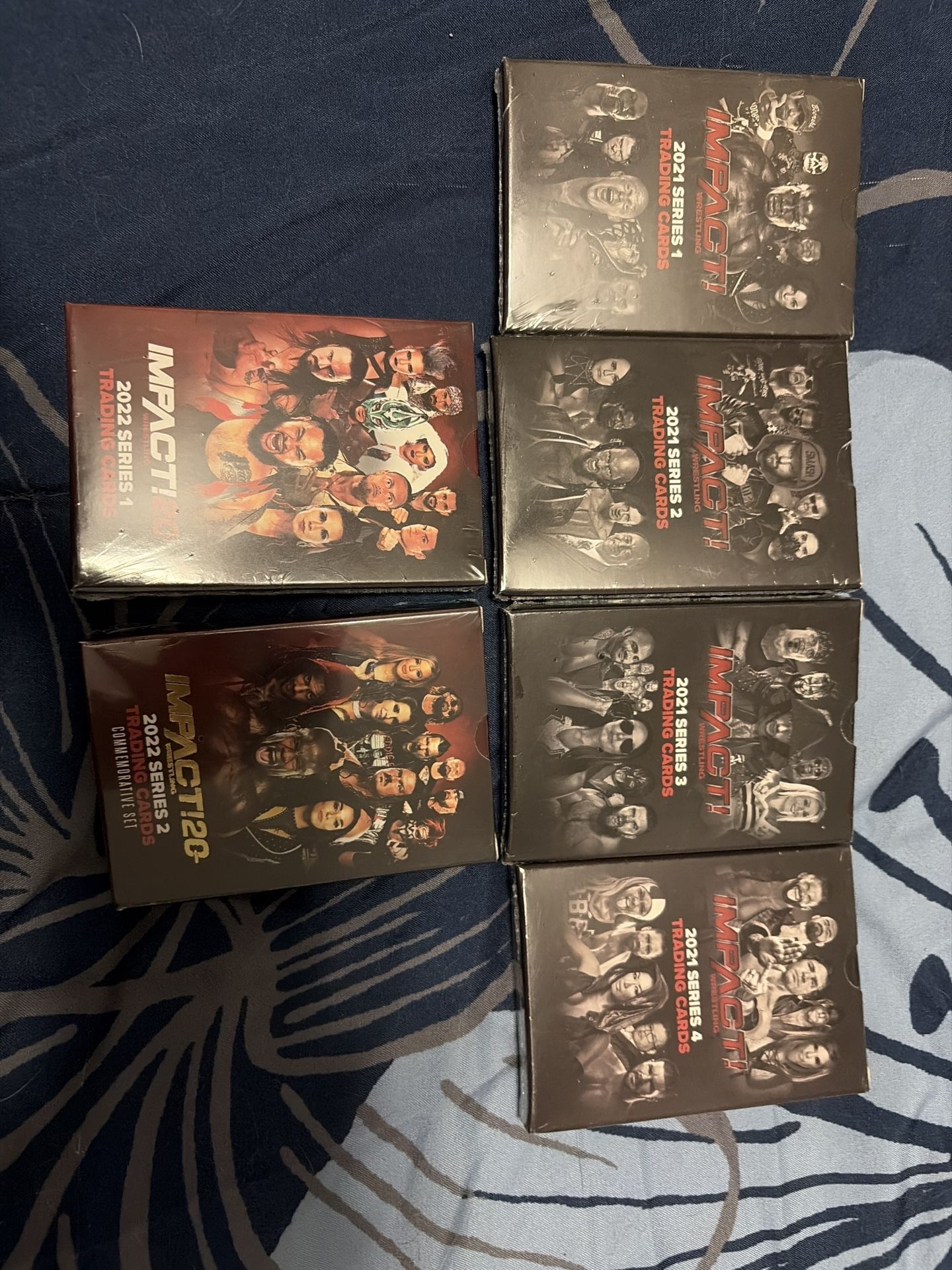 Impact Wrestling 2021 Series 1-4 And 2022 Series 1-2