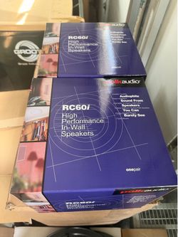 BRAND NEW Polk RC60i in ceiling speakers