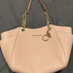 Michael Kors Pink Jet Set Travel Tote Bag