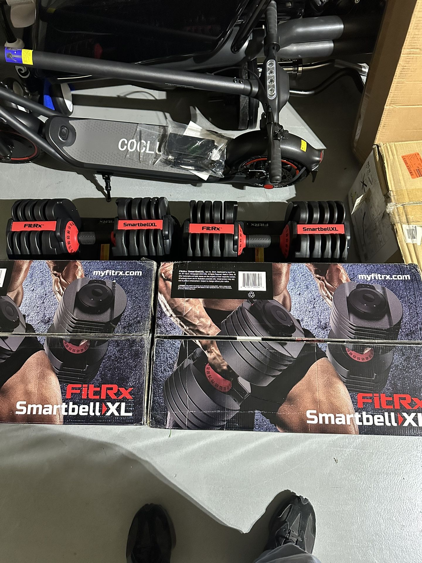 FitRx Smartbell XL Adjustable Dumbbell Set