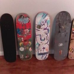 Misc Skateboard Decks 
