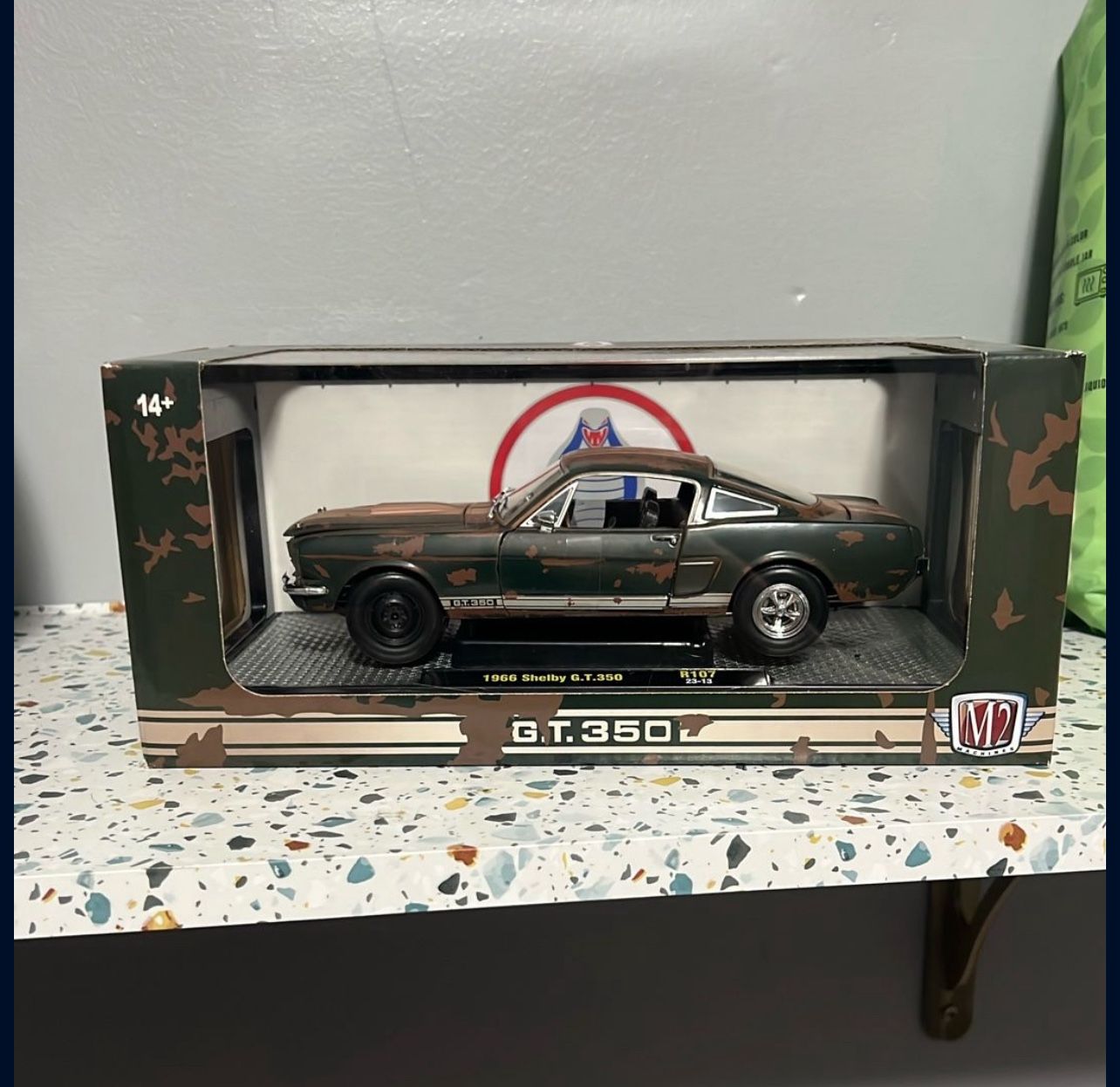 1966 Ford Mustang Gt figurine collectible