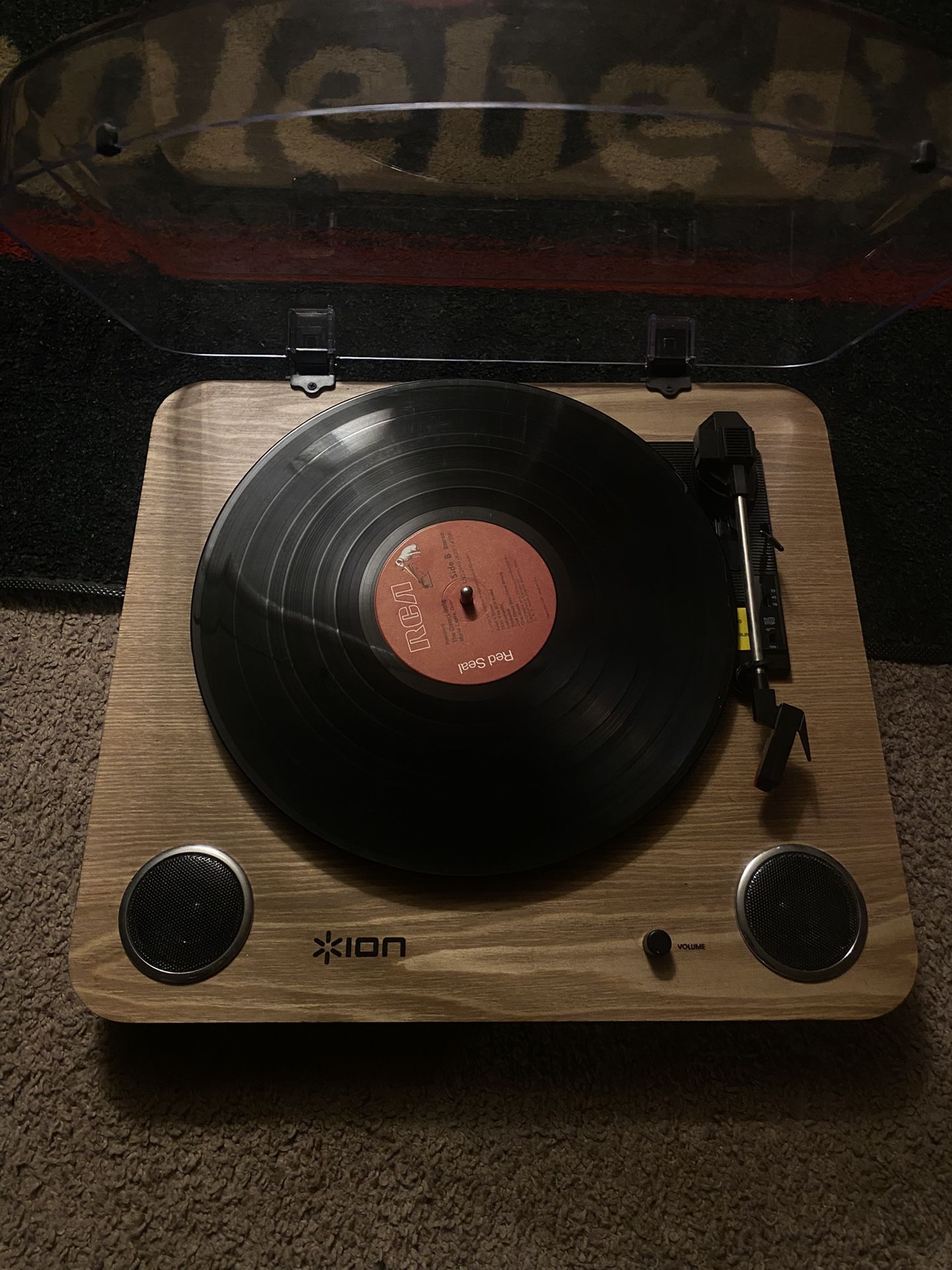 "3 Speed" Ion Audio Max LP Turntable | New |