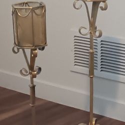 Gold Candle Holders