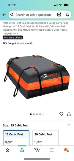 Car Roof Storage For Travel