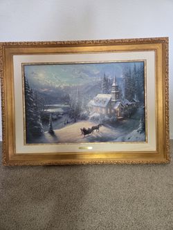 Moonlit Village II Artist Proof