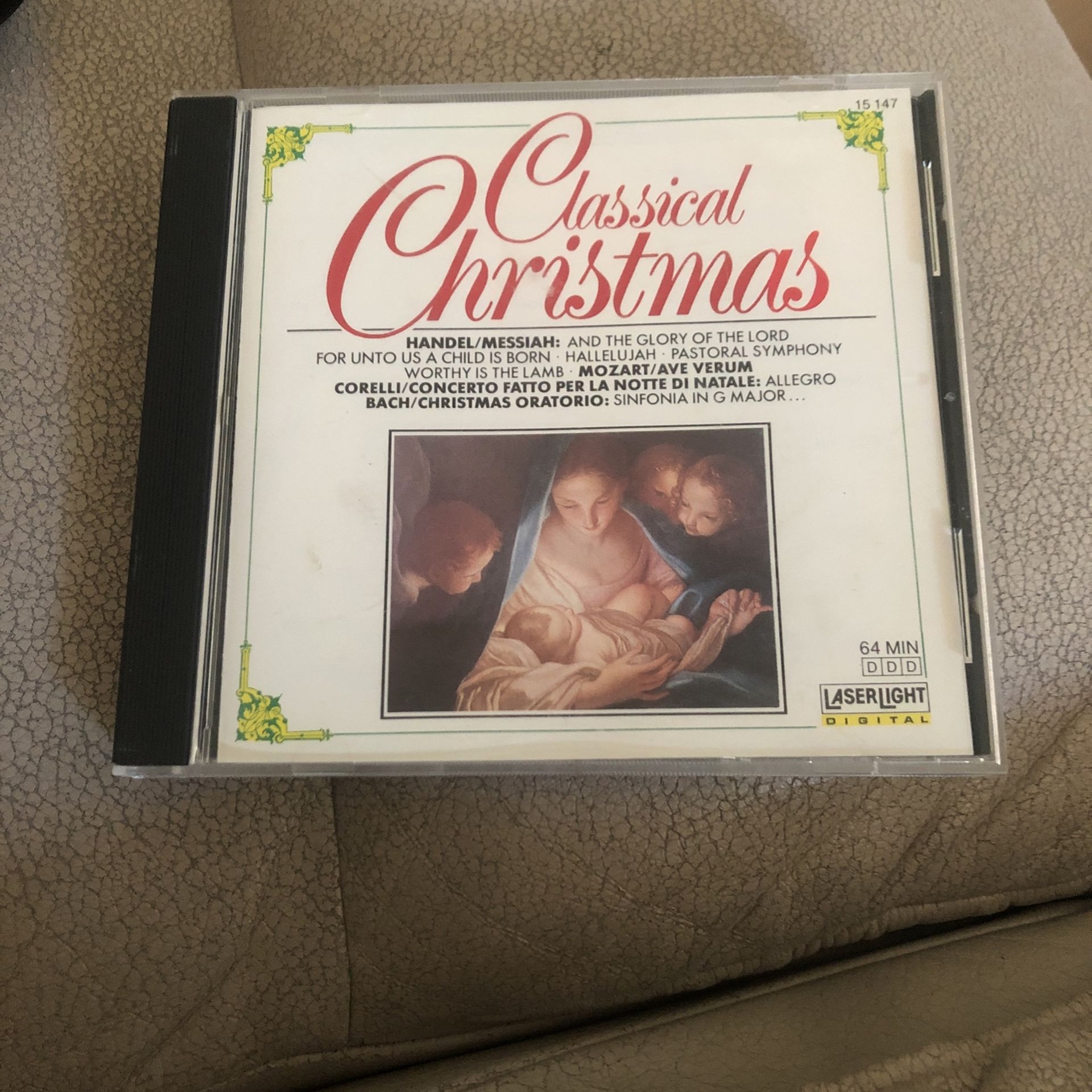 Vintage 1989 Classical Christmas Songs. Excellent Condition
