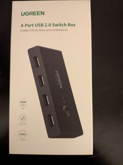 USB 2.0 Switch Box (4 Ports)