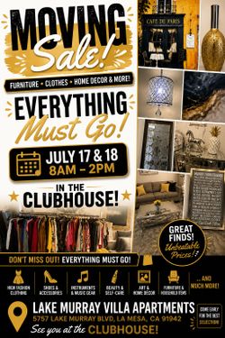 Huge Moving Sale – Designer Clothes, Art, Instruments, Shoes & More