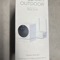 Wyze cam outdoor WiFi Camera wire-free starter bundle - brand new