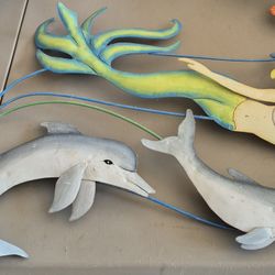 Fish Art Tin Wall Art