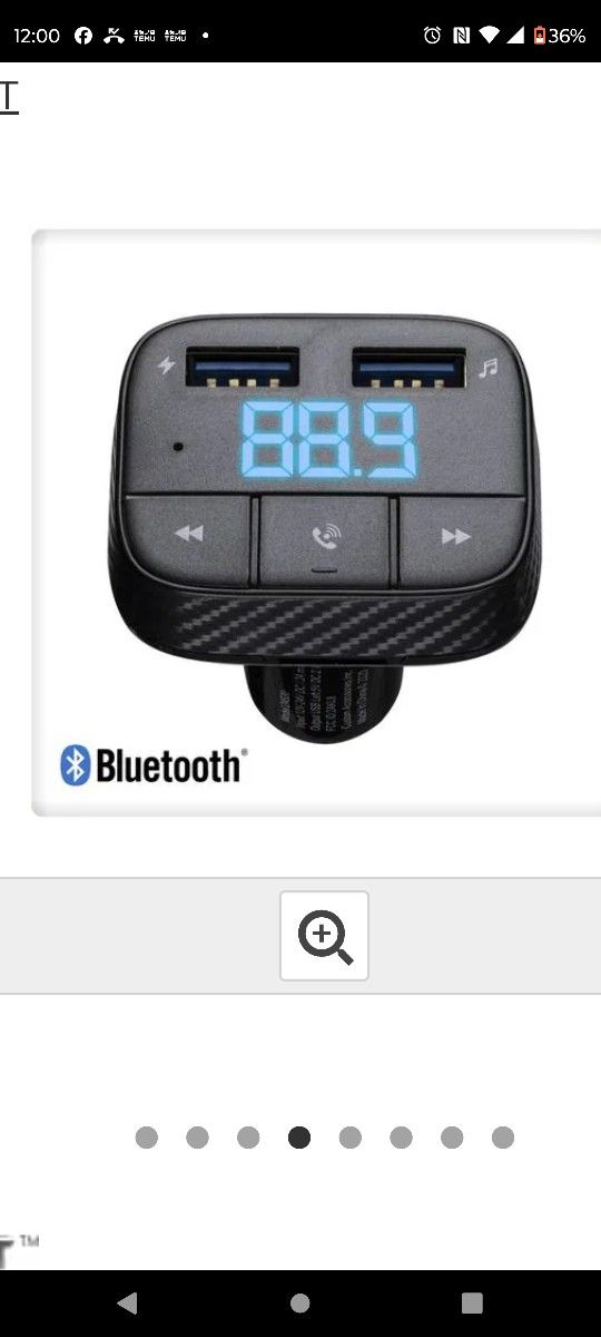 Bluetooth Car Adapter $15$