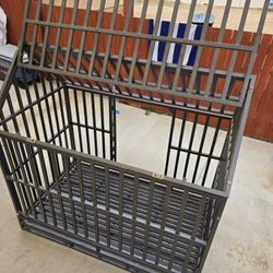 4 Ft Alloy Steel Dog Crate 