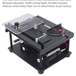 Mini Table Saw, Portable Electric Saw
