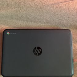 HP chrome laptop