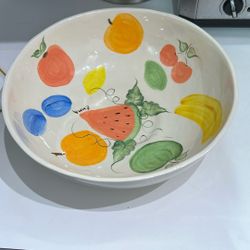 Emma Bridgewater Orchid Jubilee Serving Bowl.