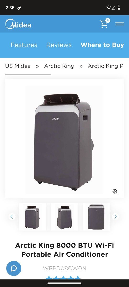 Artic King 3 In 1 Portable AC unit