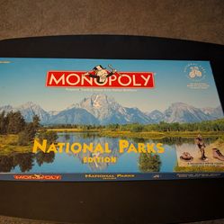Antique NATIONAL PARKS EDITION Monopoly