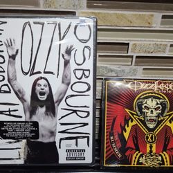Ozzy, Sealed, VINTAGE, DVD, CD, COLLECTORS