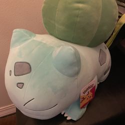 Large Plush Pokemon Brand New With Tags Bulbasaur 