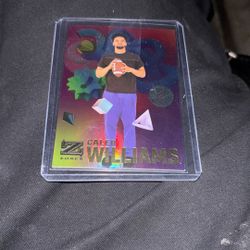 Skybox Z Force Caleb Williams Bears Rookie Football Card Refractor 