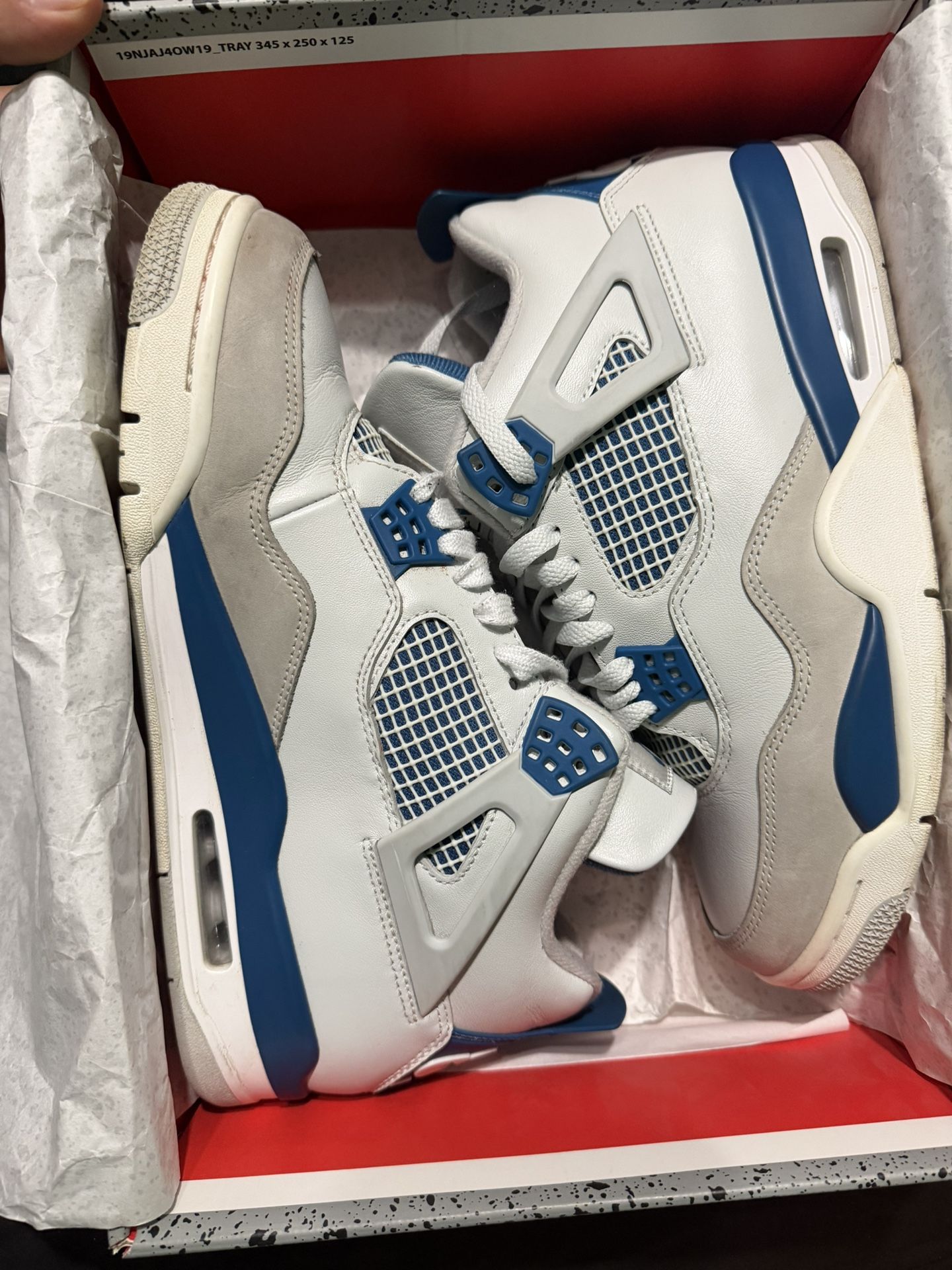Jordan Military Blue 4s