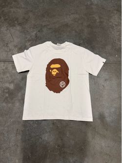 Bape White Head Shirt