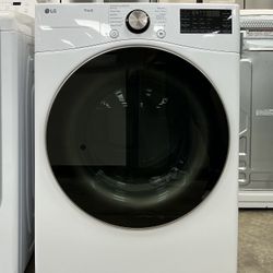 LG 7.4 Cu. Ft. Vented Gas Dryer w/TurboSteam Sensor Dry Tech