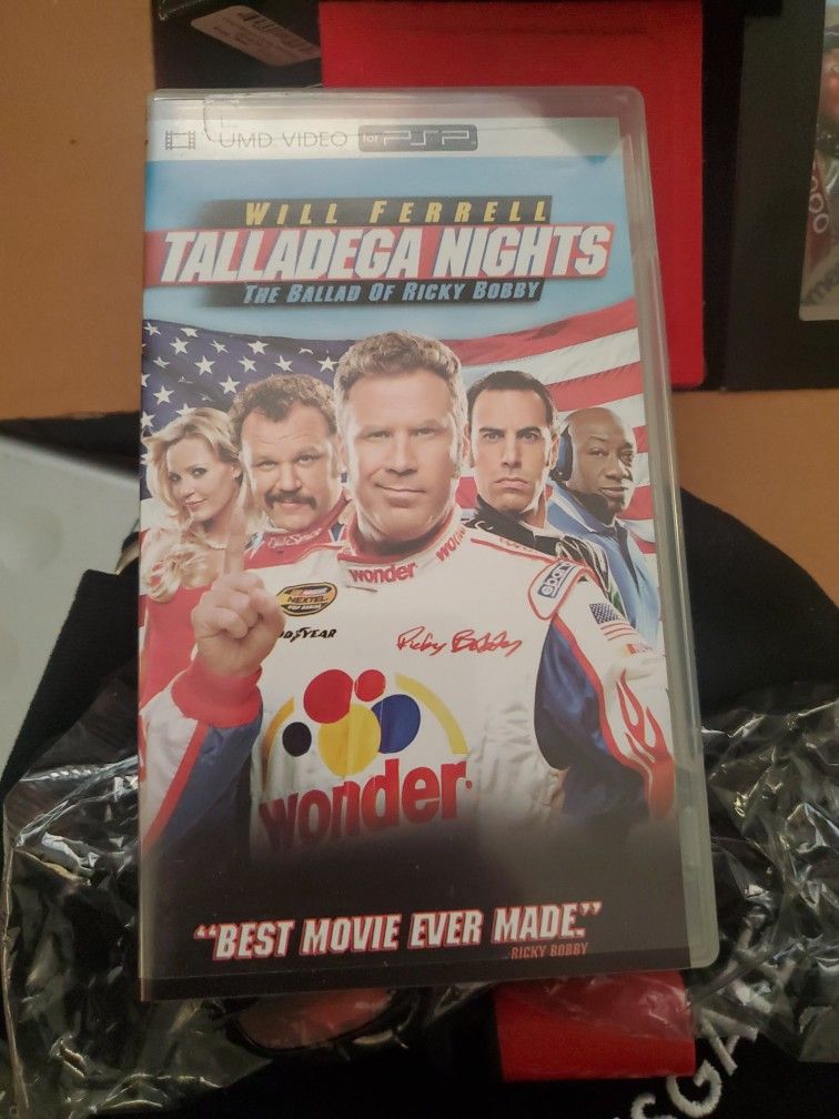 Talladega Nights The Ballad of Ricky Bobby Sony PSP Disc