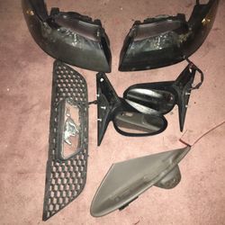 Mustang Headlights And Mirrors Grill And Two Speaker If