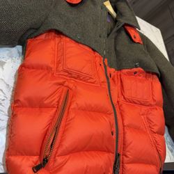 Ralph Lauren Purple Label RLX Down Wool Puffer Jacket Parka Anorak Coat