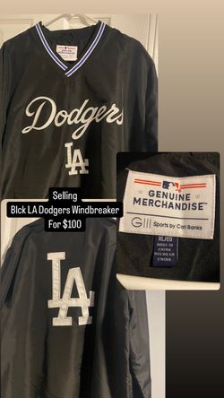 Black LA Dodgers Windbreaker