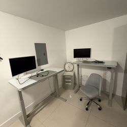 Dual Office set $600 (standing desks)