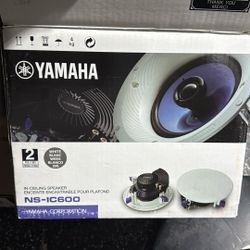 Brand New Yamaha NSI-IC600 Ceiling Speakers (2pack)
