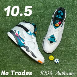 Size 10.5 Air Jordan 8 Retro “South beach” 🐬