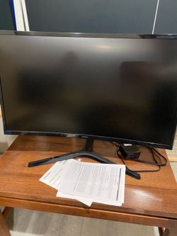 Samsung curved monitor