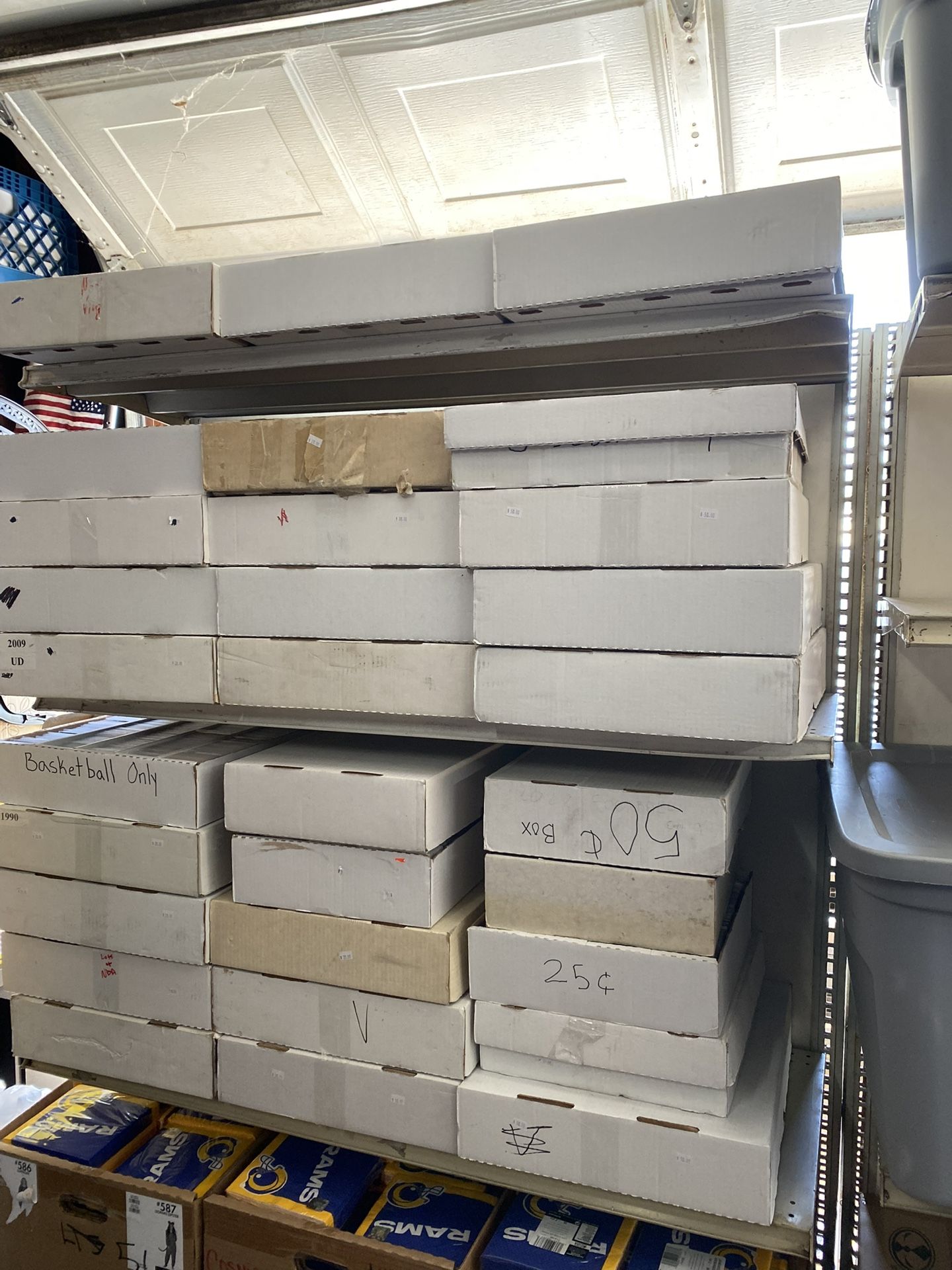 30 Boxes Of Sports Cards