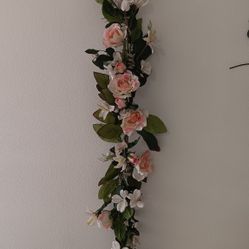 1 Long Very Nice Flowers Decor 96"