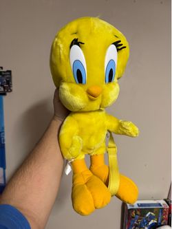 Vintage Tweetie Plush Backpack